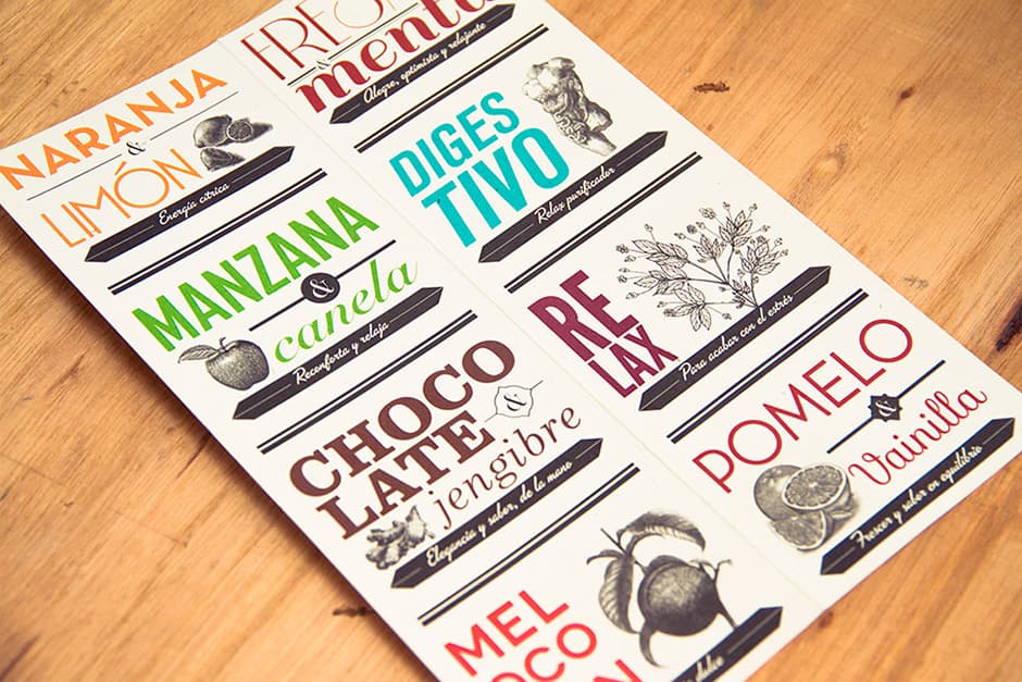 Delideluxe tea menu