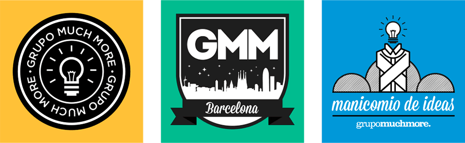 Grupo Much More vintage logos