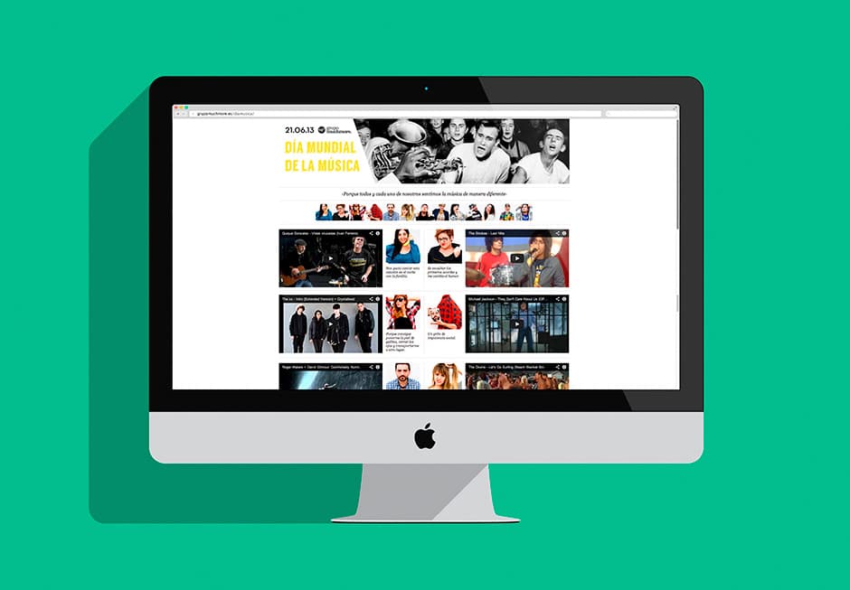 Grupo Much More microsite