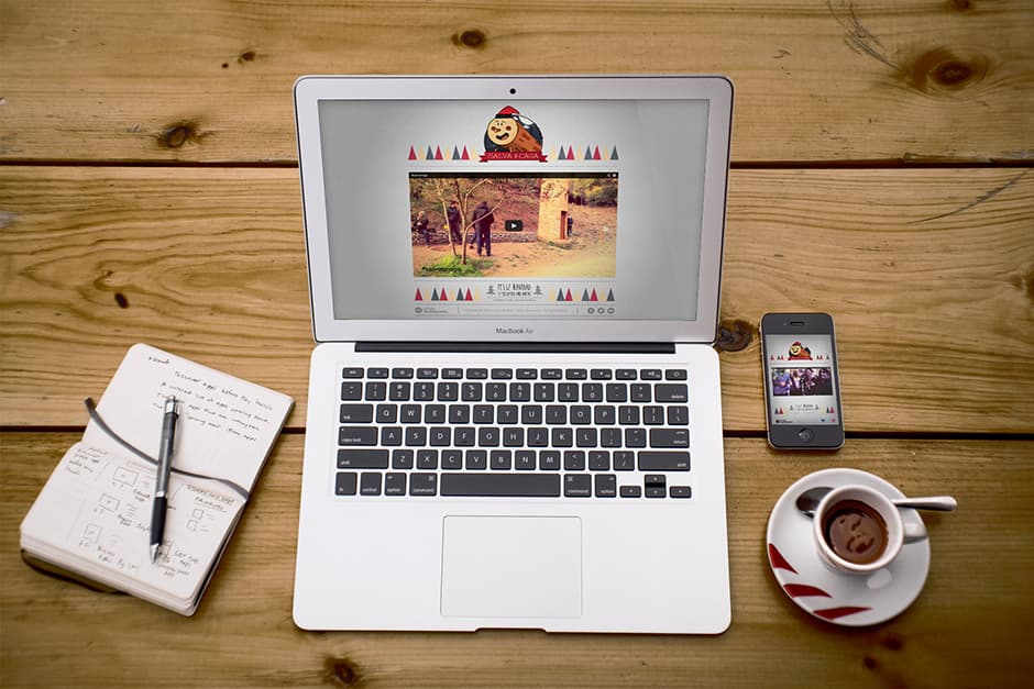 Salva a caga's microsite
