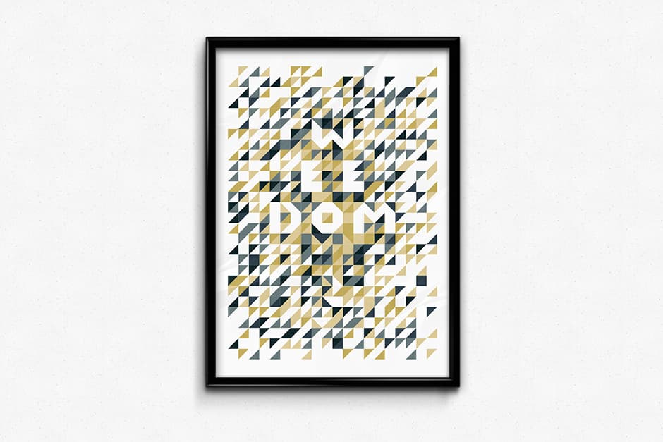 Weedom's poster design