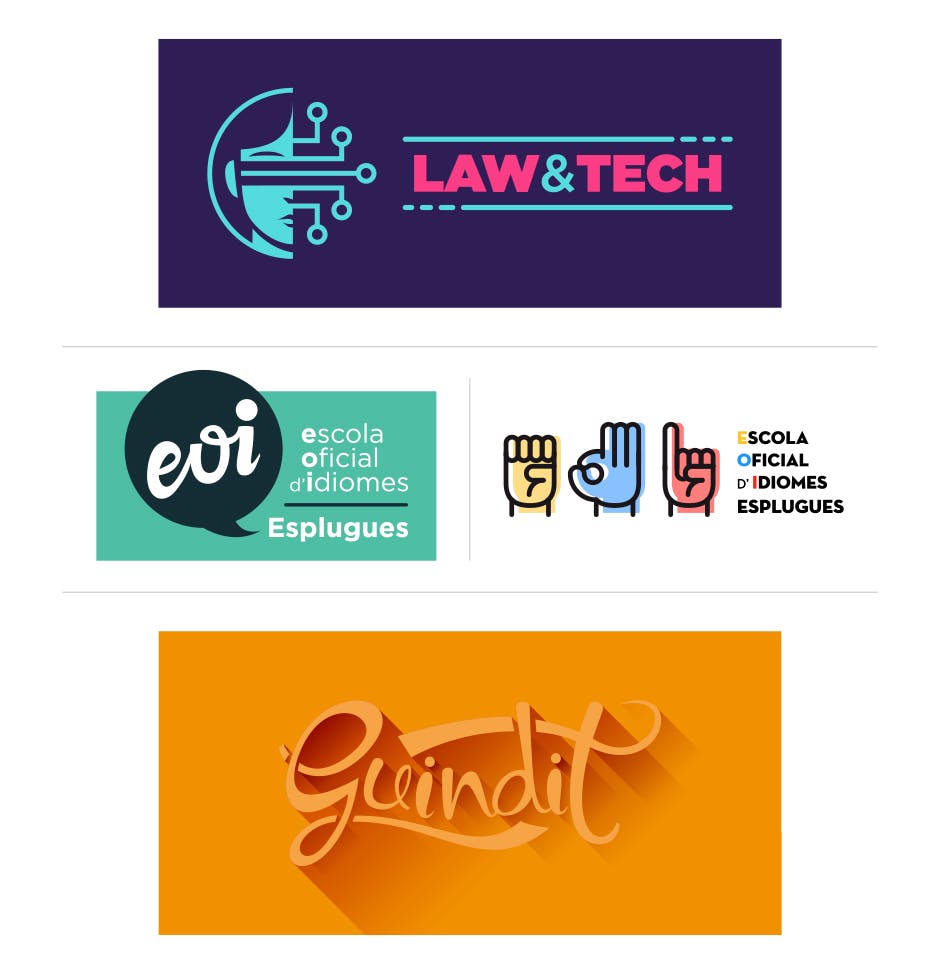 Some logos that I designed myself