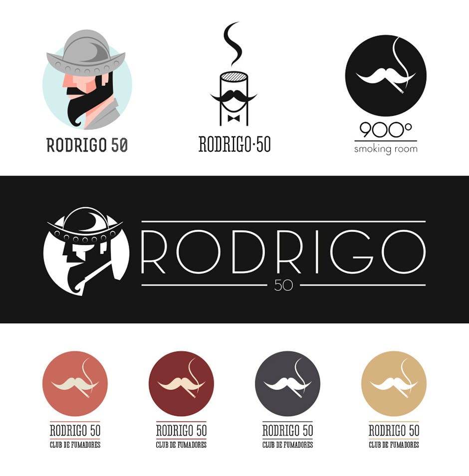 Rodrigo 50's logo proposals