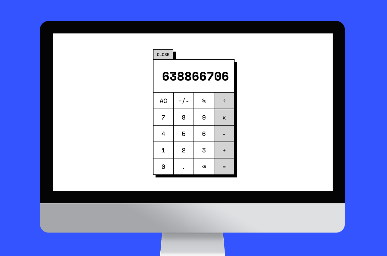Calculator's desktop screenshot